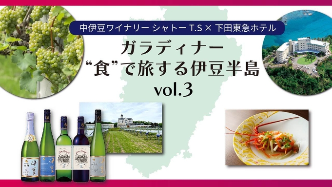 【6月1日(土) 宿泊限定】伊豆ワイン×伊豆ビストロノミー『ガラディナー』付宿泊プラン